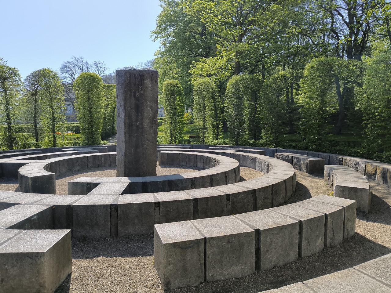 Göhren Kurplatz Labyrinth